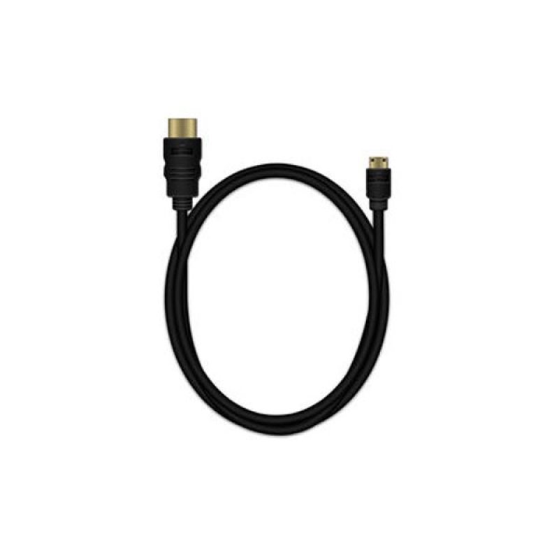 Καλώδιο HDMI/Mini HDMI MediaRange High Speed connection με Ethernet 1.5M Μαύρο (MRCS165)