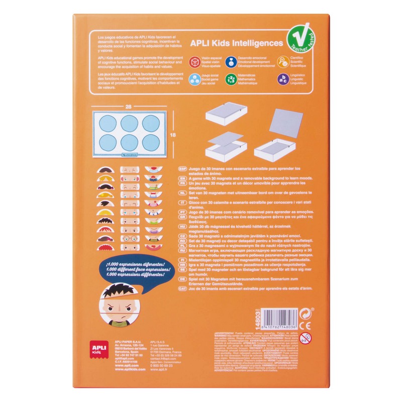Μαγνητικό Κουτί Emotions Apli Kids 14803 - 3