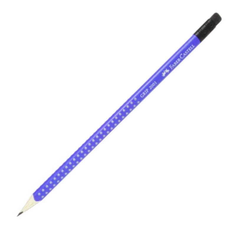 Μολύβι Faber-Castell Grip 2001 Με Γόμα Μπλε