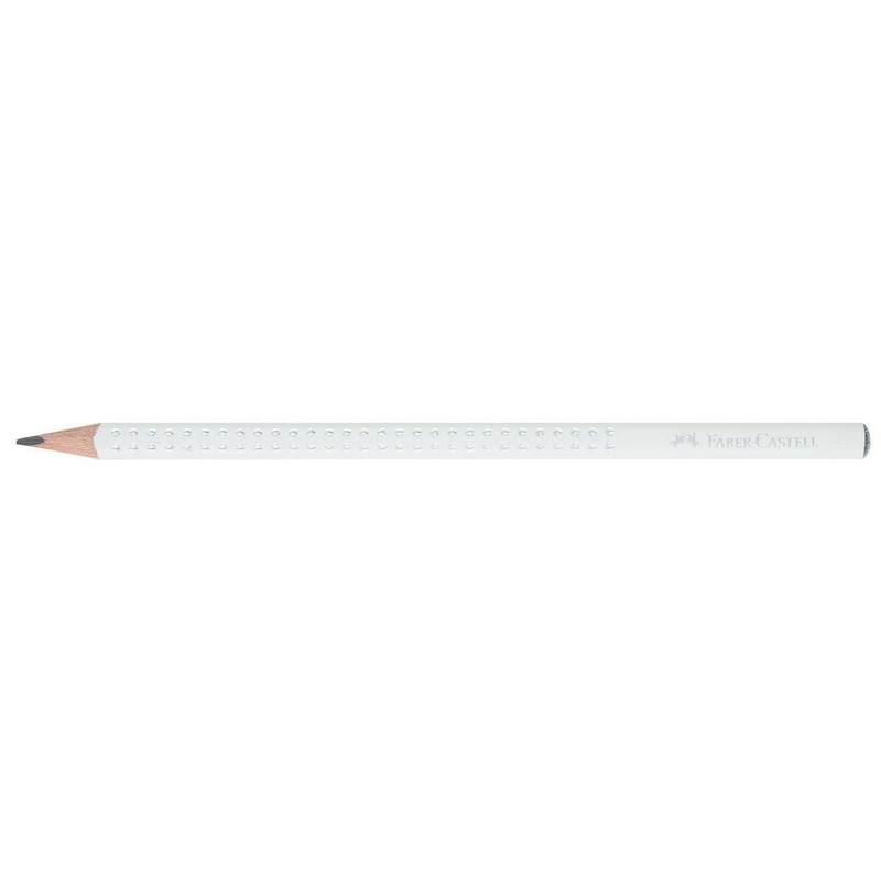 Μολύβι Ξύλινο Faber Castell Sparkle II Λευκό