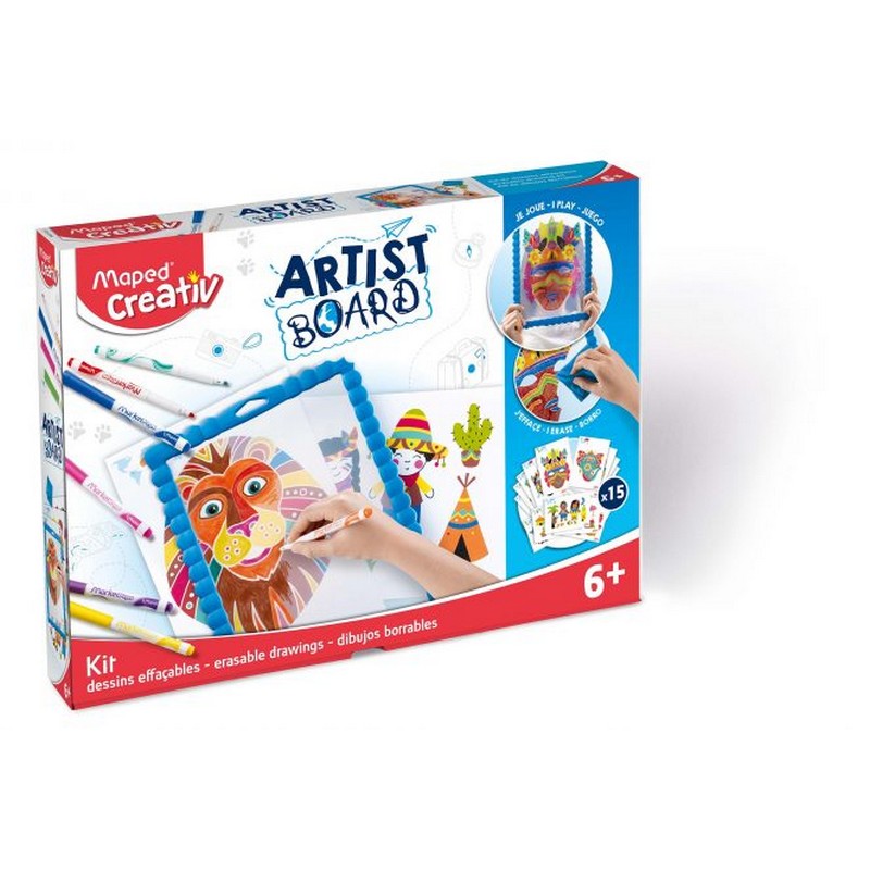 Πίνακας Ταξιδιού Maped Creativ Επαναχρησιμοποιούμενα Σχέδια 907101 - 2