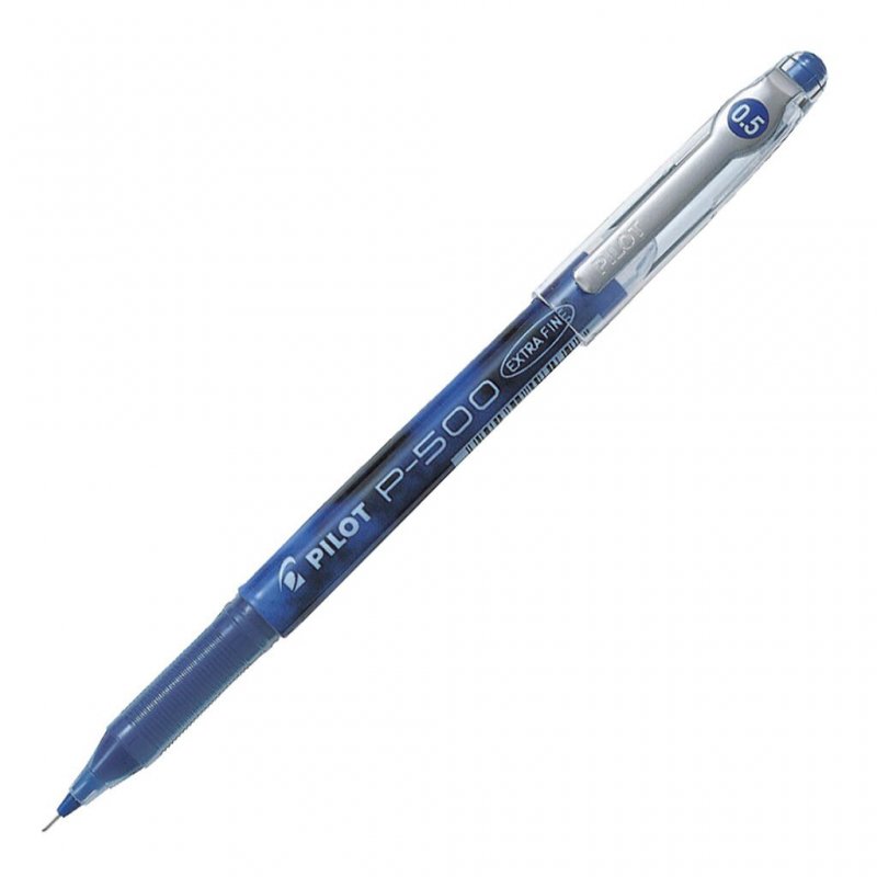 Στυλό Υγρής Μελάνης Pilot P-500 0.5mm Blue