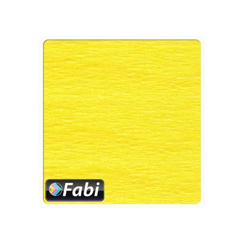 Χαρτί Γκοφρέ Fabi Κίτρινο 50x200cm 908030 - 1