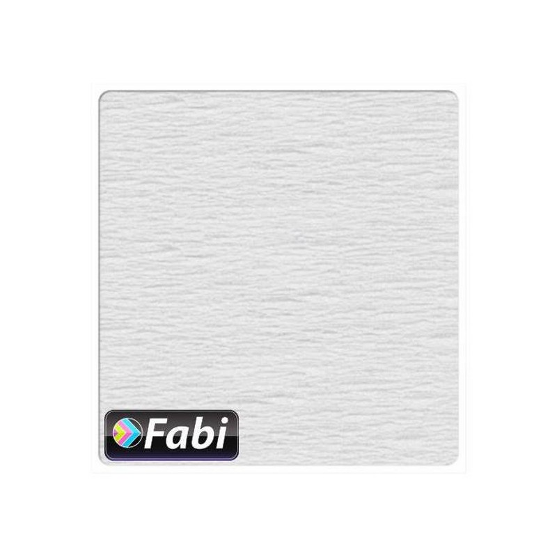 Χαρτί Γκοφρέ Fabi Λευκό 50x200cm 908020