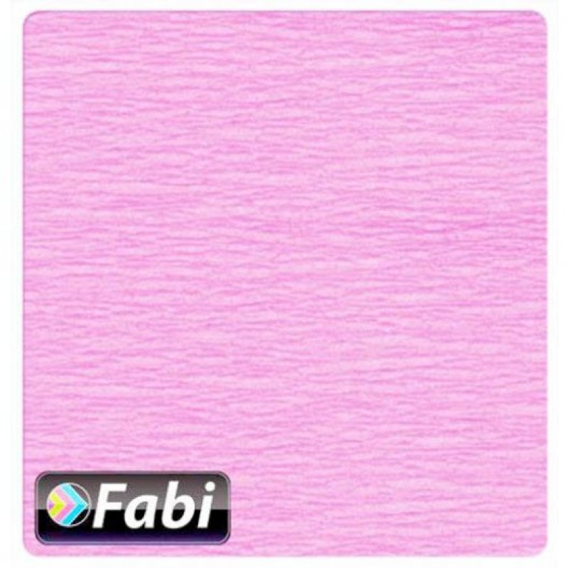 Χαρτί Γκοφρέ Fabi Ροζ Απαλό 50x200cm 908026 - 1