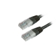 Καλώδιο Δικτύου UTP MediaRange CAT 6 RJ45/RJ45 1.0M Μαύρο (MRCS119)
