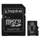 Κάρτα Μνήμης Kingston Micro Secure Digital 64GB microSDXC Canvas Select Plus 80R CL10 UHS-I Card + SD Adapter (SDCS264GB) (KINSDCS2/64GB) - 1