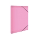 Κουτί Με Λάστιχο Metron Ροζ 25x35cm 05535