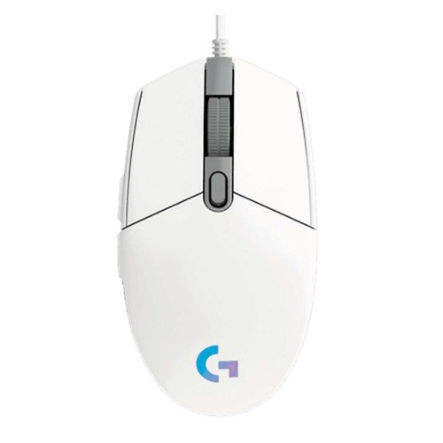Ποντίκι Gaming Logitech G102 Lightsync Λευκό (910-005824) (LOGG102WH) - 4