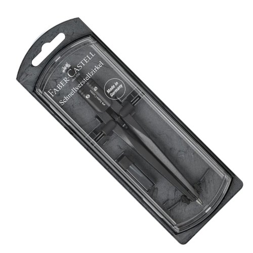 Μεταλλικός  Διαβήτης Faber-Castell Black Stone 74 53 03