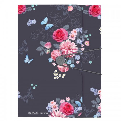 Φάκελος Πορτοφόλι Herlitz Ladylike Flowers A4 50021598 - 1