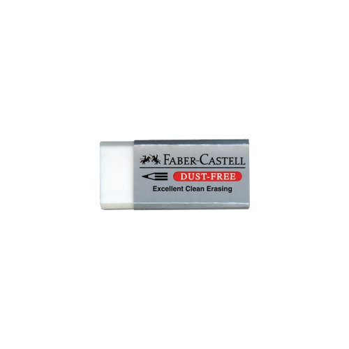 Γόμα Faber-Castell Dust-Free 187130 White - 1