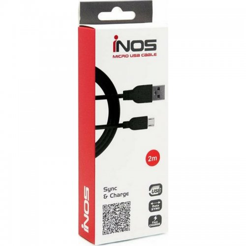 Καλώδιο USB 2.0 Inos  USB 2.0/micro USB 2m - 2