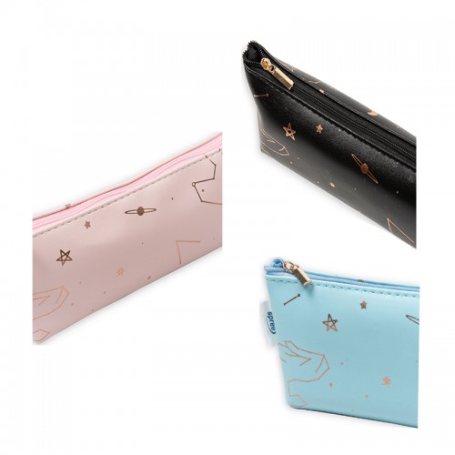 Κασετίνα Δερματίνη Τριγωνική Spree Σε Διάφορα Χρώματα Με Αστέρια 74014 Κασετίνα Δερματίνη Τριγωνική Spree Σε Διάφορα Χρώματα Με Αστέρια 74014