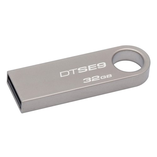 USB 2.0 Flash Drive Kingston DataTraveler SE9 32GB Ασημί (DTSE9H/32GB) (KINDTSE9H32G) - 1