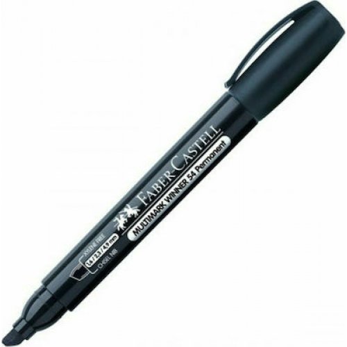 Μαρκαδόρος Ανεξίτηλος Faber-Castell Multimark Winner 54 Μαύρο