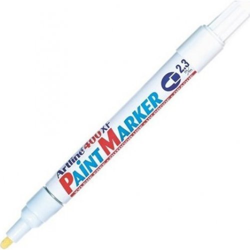 Μαρκαδόρος Λαδιού Paint Marker Artline 400XF Λευκό 2.3mm - 1