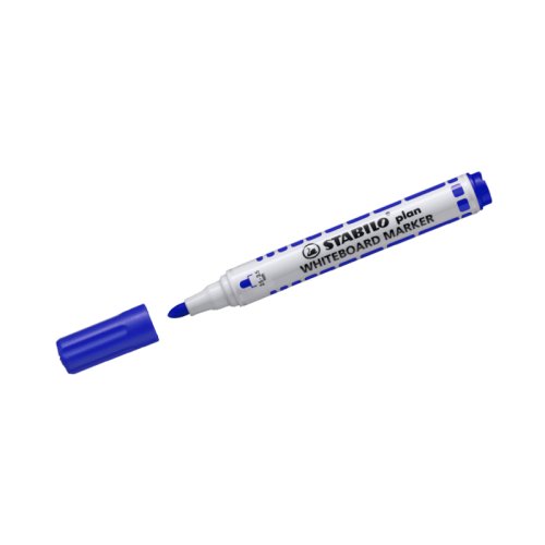 Μαρκαδόρος Πίνακα STABILO Plan WHITEBOARD MARKER Μπλε - 1
