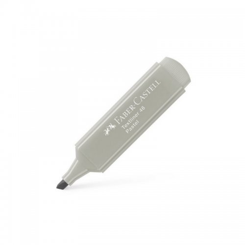 Μαρκαδόρος Υπογραμμίσεως Faber Castell Pastel Textliner 46 Γκρι 154634