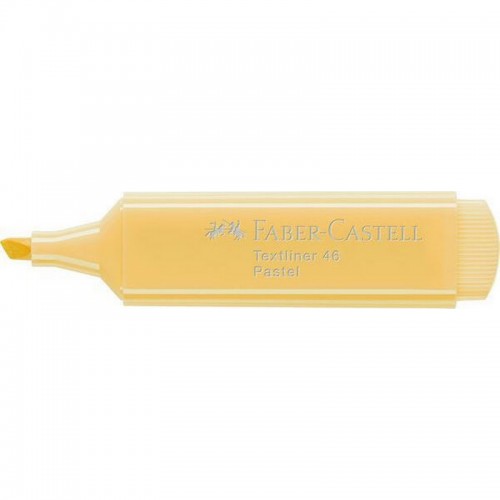 Μαρκαδόρος Υπογράμμισης Faber Castell Textliner 46 Παστέλ Κίτρινο - 3