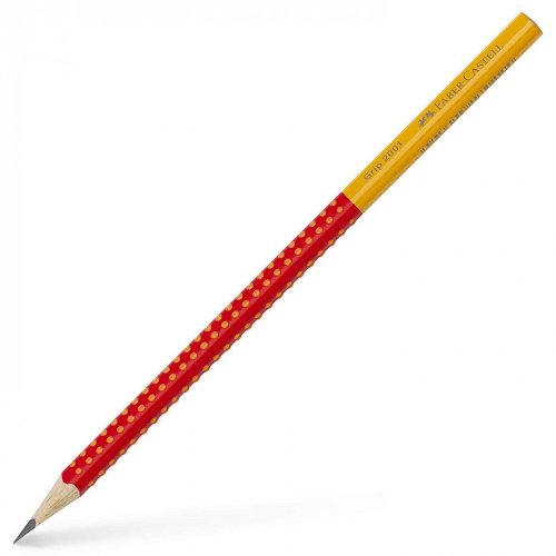 Μολύβι Faber-Castell Grip 2001 Κόκκινο-Πορτοκαλί