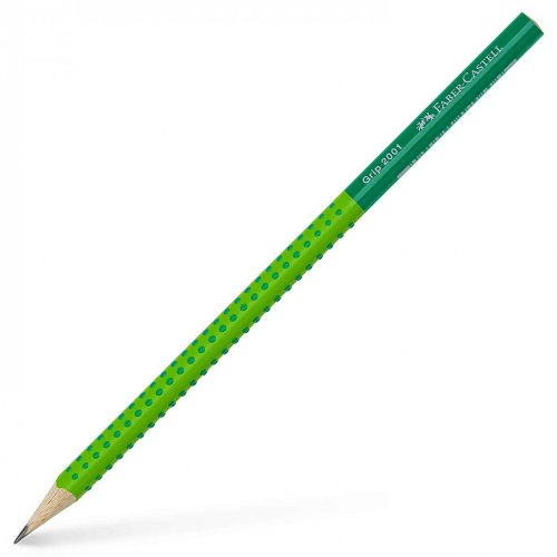 Μολύβι Faber-Castell Grip 2001 Πράσινο-Λαχανί - 1