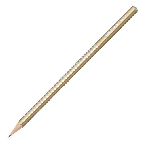 Μολύβι Faber-Castell Grip Sparkle Χρυσό