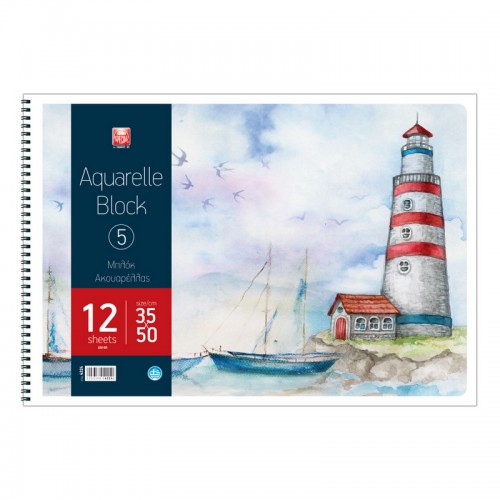 Μπλοκ Ακουαρέλας Special No5 TypoTrust 12Φ 35x50cm - 2