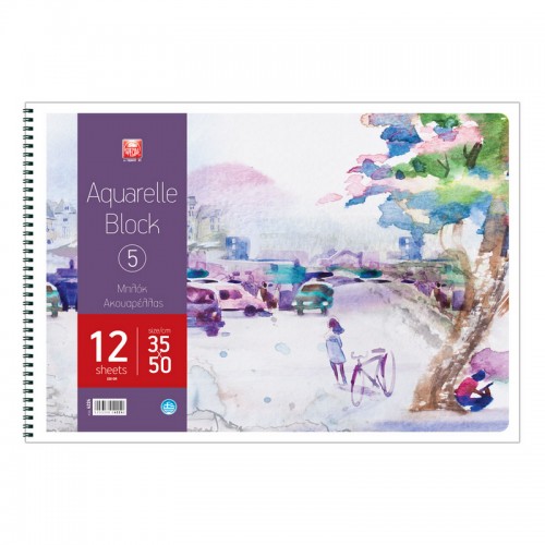 Μπλοκ Ακουαρέλας Special No5 TypoTrust 12Φ 35x50cm - 3