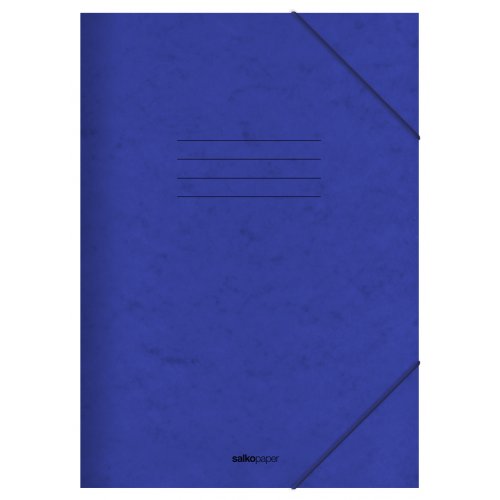 Φάκελος με Λάστιχο Prespan Salko Μπλε 2523 - 1