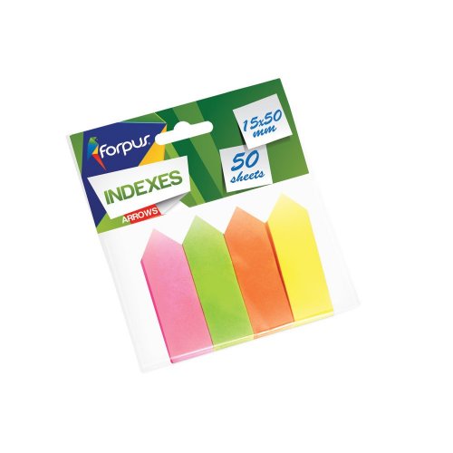 Σελιδοδείκτες Αυτοκόλλητοι Forpus 15x50mm 200φ