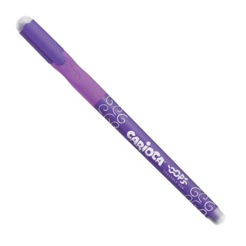 Στυλό Carioca Oops (με μελάνι που σβήνει) Μωβ - 1