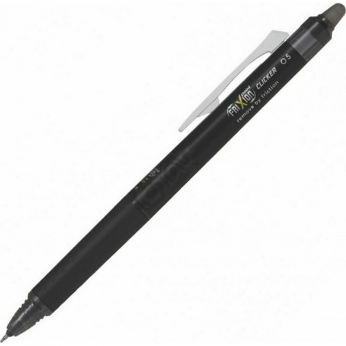 Στυλό Pilot Frixion Point Clicker Μαύρο 0.5mm
