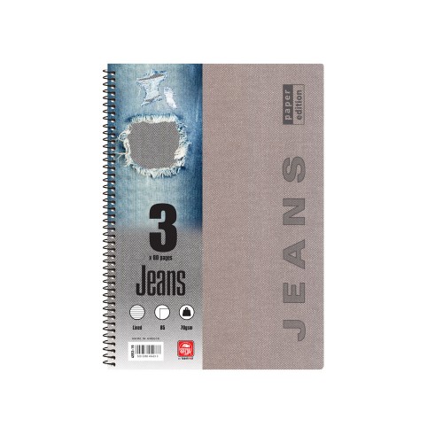 Τετράδιο Σπιράλ Jeans TypoTrust  B5 3 Θέματα - 8
