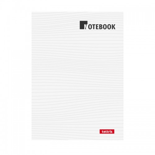 Τετράδιο Ραφτό Notebook Tettris Σε Διάφορα Χρώματα A4 3 Θέματα - 4