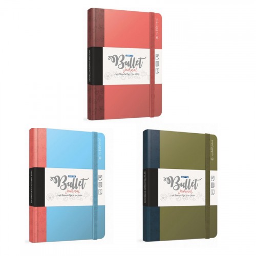 Τετράδιο Σημειώσεων NoteBook GIPTA Bullet journal 13 x 21 168φ - 1