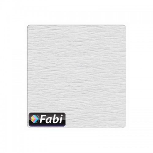Χαρτί Γκοφρέ Fabi Λευκό 50x200cm 908020 - 1