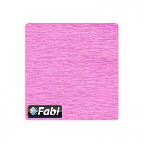 Χαρτί Γκοφρέ Fabi Ροζ 50x200cm 908004 - 1